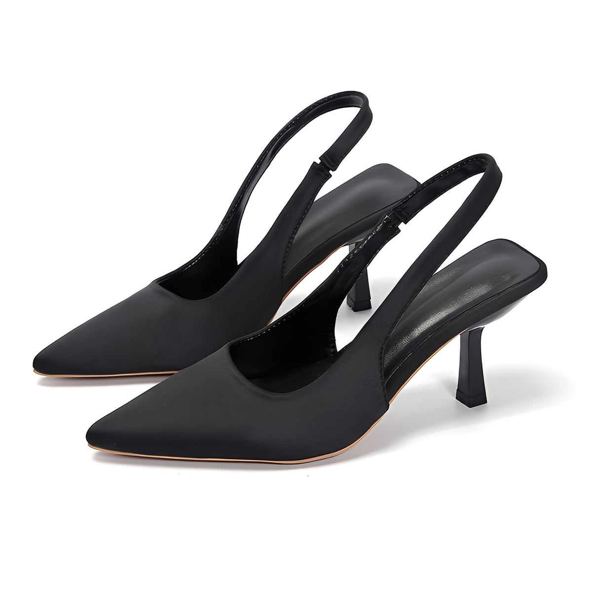 Escarpins Slingback Femme à Bout Pointu – Élégance Classique pour Toutes les Occasions
