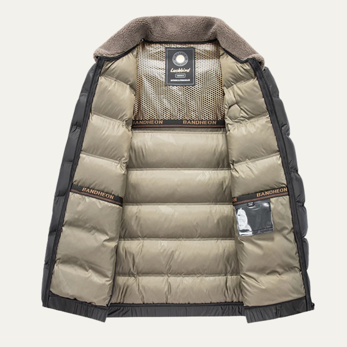 Veste Matelassée Homme Greenstead | Chaude et Coupe-vent