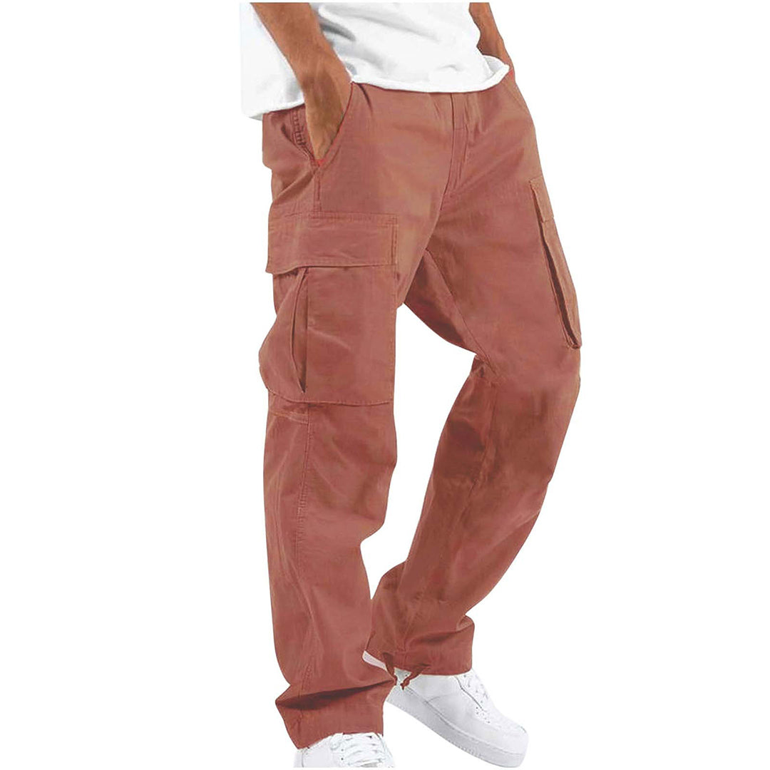 Rowan | Pantalon Cargo Homme Large | Coupe Ample avec Cordon et Poches Pratiques