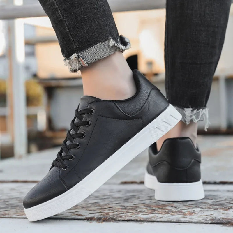 Lucio | Chaussures Homme Classiques à Lacets en Cuir Synthétique de Qualité Supérieure