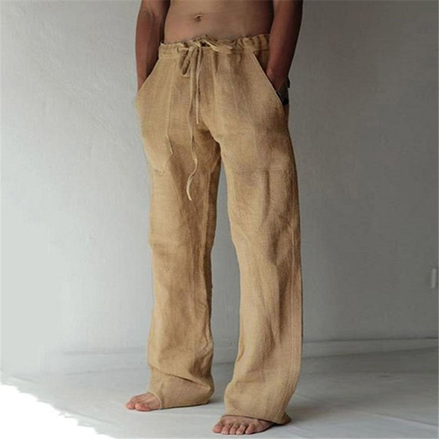 Pantalon en Lin Élégant – Confort Léger & Style Décontracté