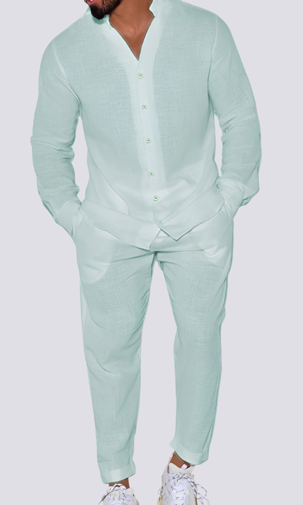 Ensemble Lounge Homme Deux Pièces – Confort Moderne pour le Quotidien
