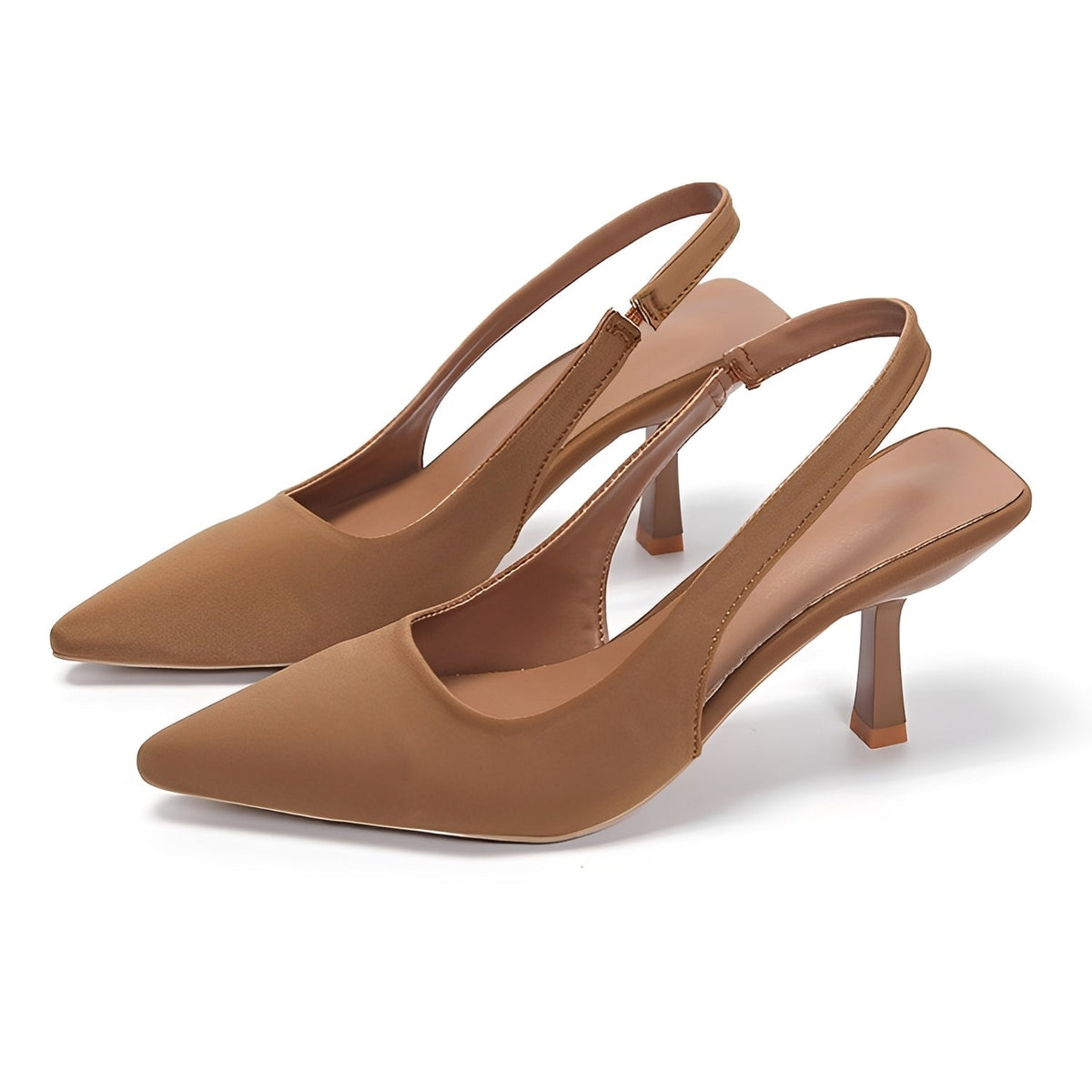 Escarpins Slingback Femme à Bout Pointu – Élégance Classique pour Toutes les Occasions