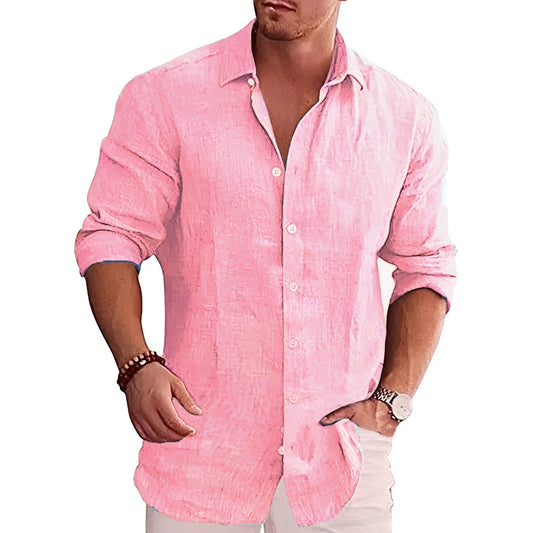 Chemise Homme Slim Fit – Élégance Classique et Coupe Moderne
