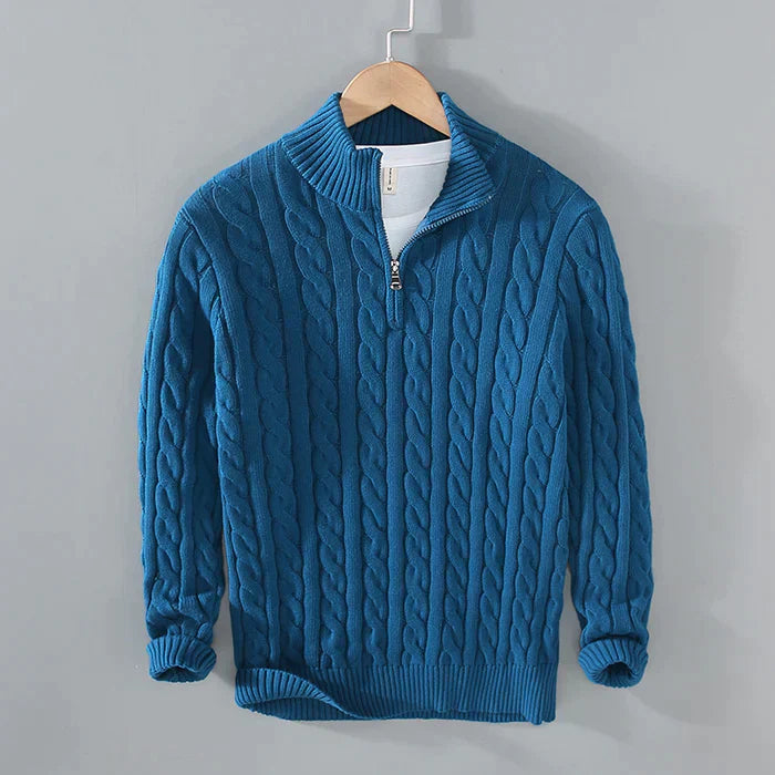 Pull en laine classique pour homme – Doux, Confortable & Intemporel