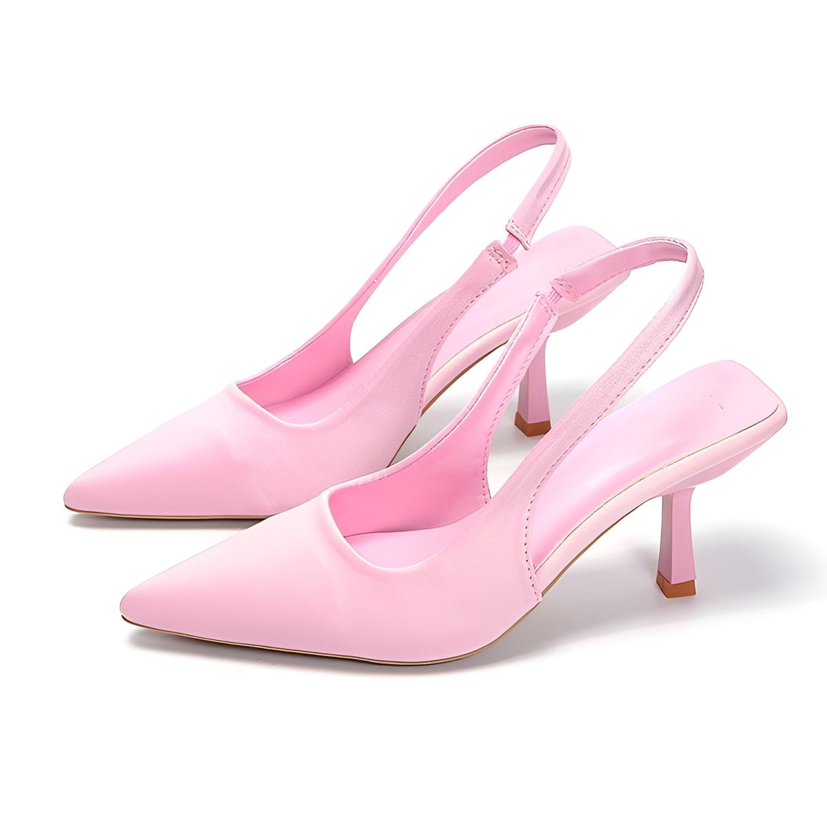 Escarpins Slingback Femme à Bout Pointu – Élégance Classique pour Toutes les Occasions