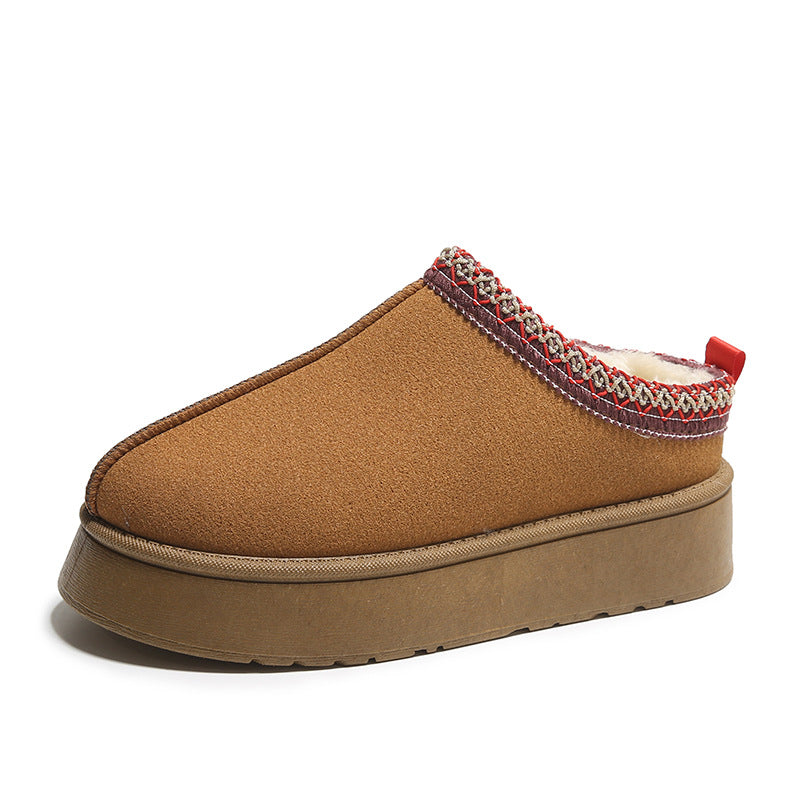 Pantoufles Plateau Furry Femme | Confort & Style
