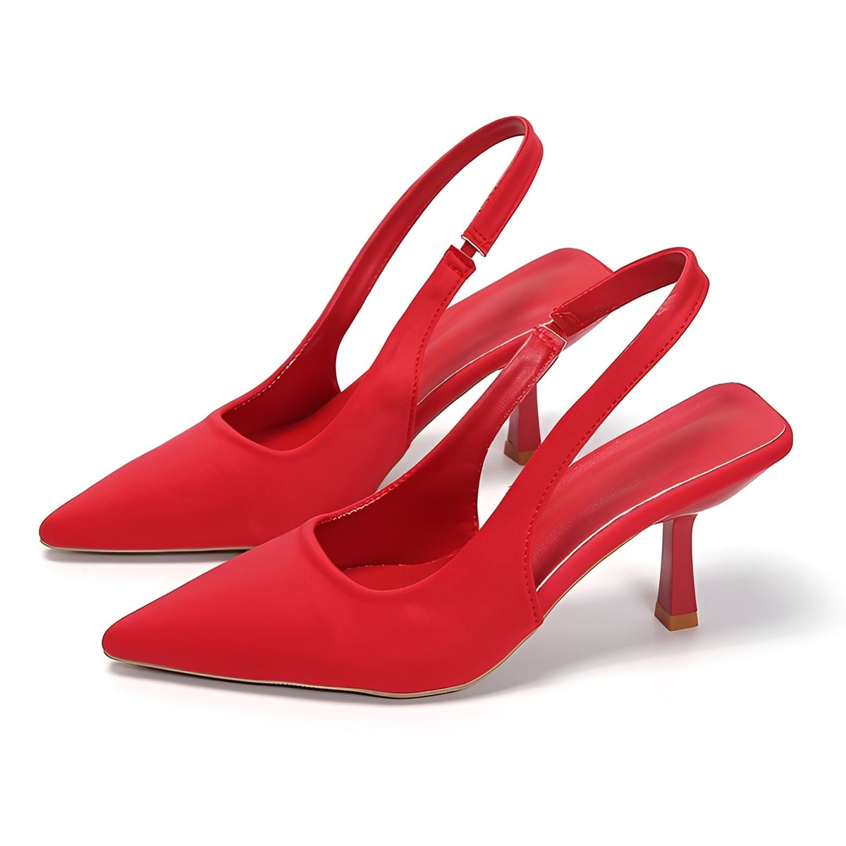 Escarpins Slingback Femme à Bout Pointu – Élégance Classique pour Toutes les Occasions