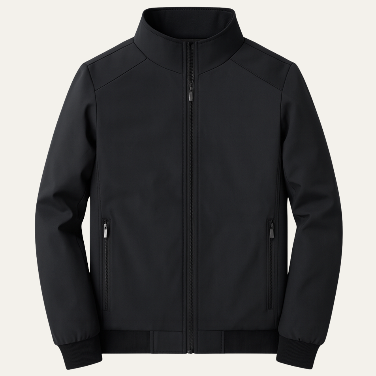 Veste Homme Hiver Matelassée avec Col Montant – Chaude, Confortable & Protectrice