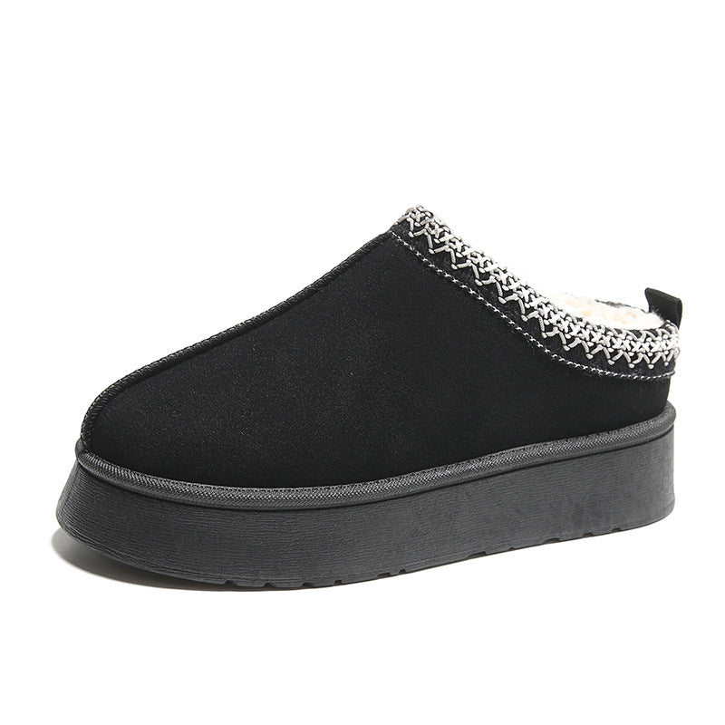 Pantoufles Plateau Furry Femme | Confort & Style
