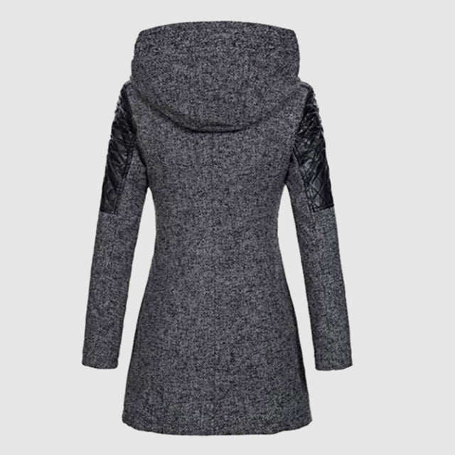 Adrienne | Veste matelassée zippée avec capuche pour femmes – Style chic et décontracté