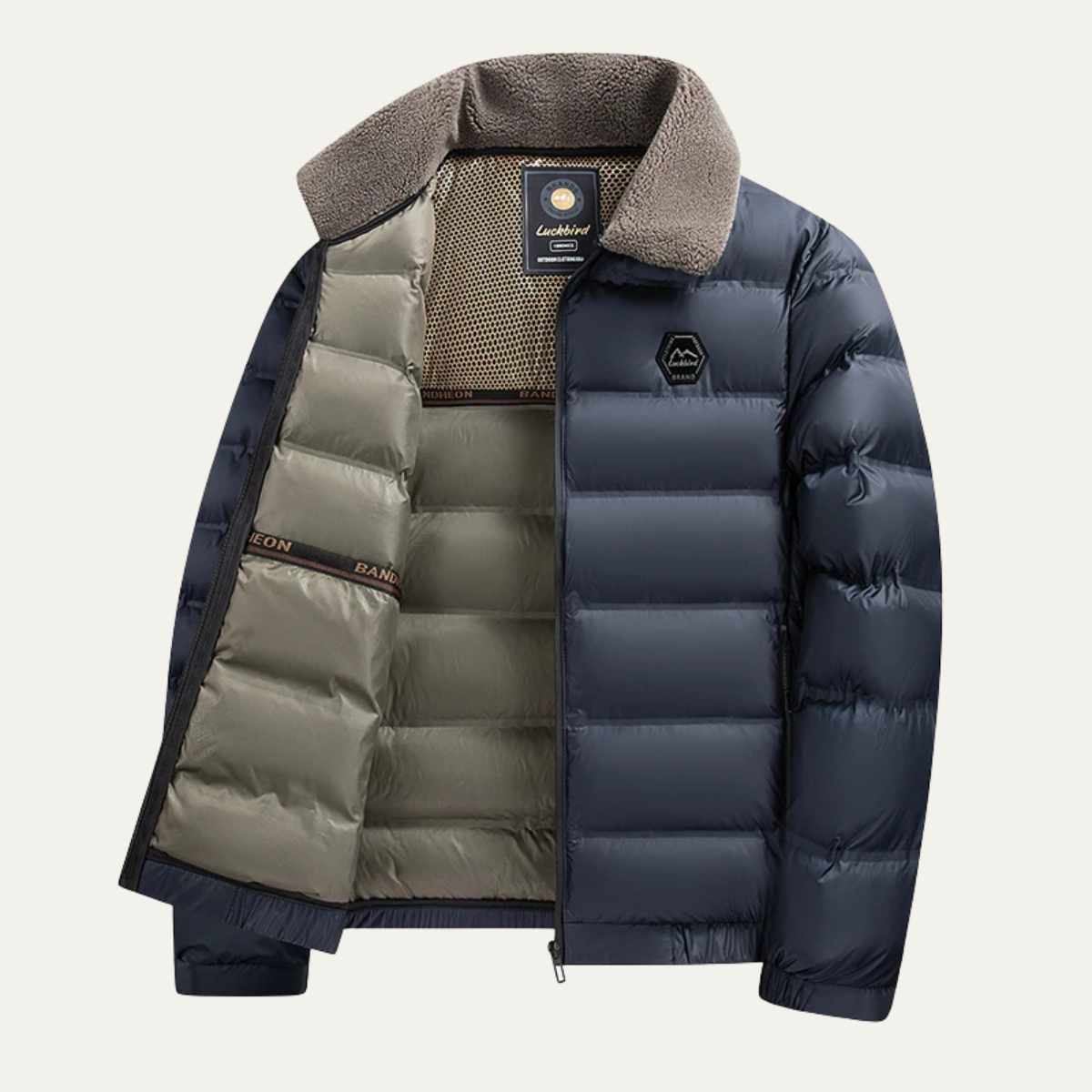 Veste Matelassée Homme Greenstead | Chaude et Coupe-vent