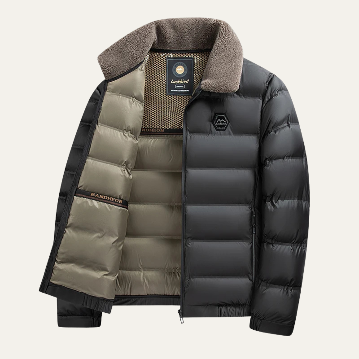 Veste Matelassée Homme Greenstead | Chaude et Coupe-vent