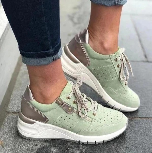 Sneakers Femme Orthopédiques Confortables avec Soutien de la Voûte et Amorti Avancé