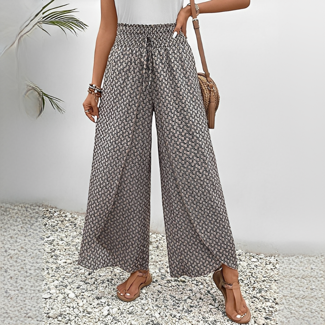 Pantalon d’Été Femme Léger avec Cordon – Confort Décontracté pour les Journées Chaudes