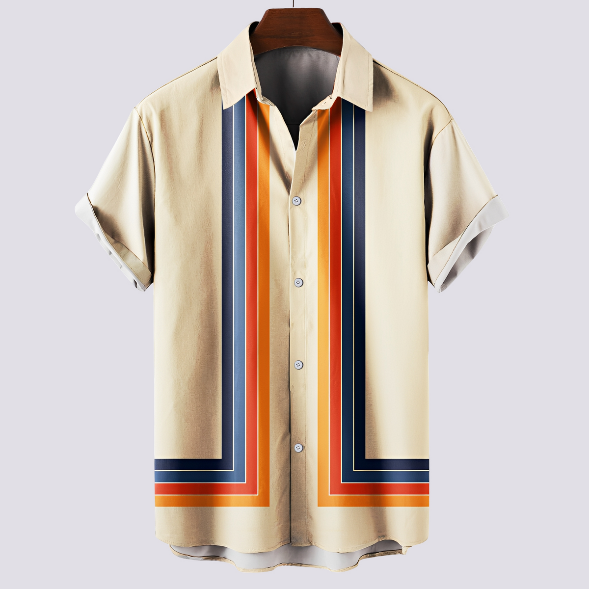Chemise Homme à Motif Classique – Élégance Moderne et Style Distinctif