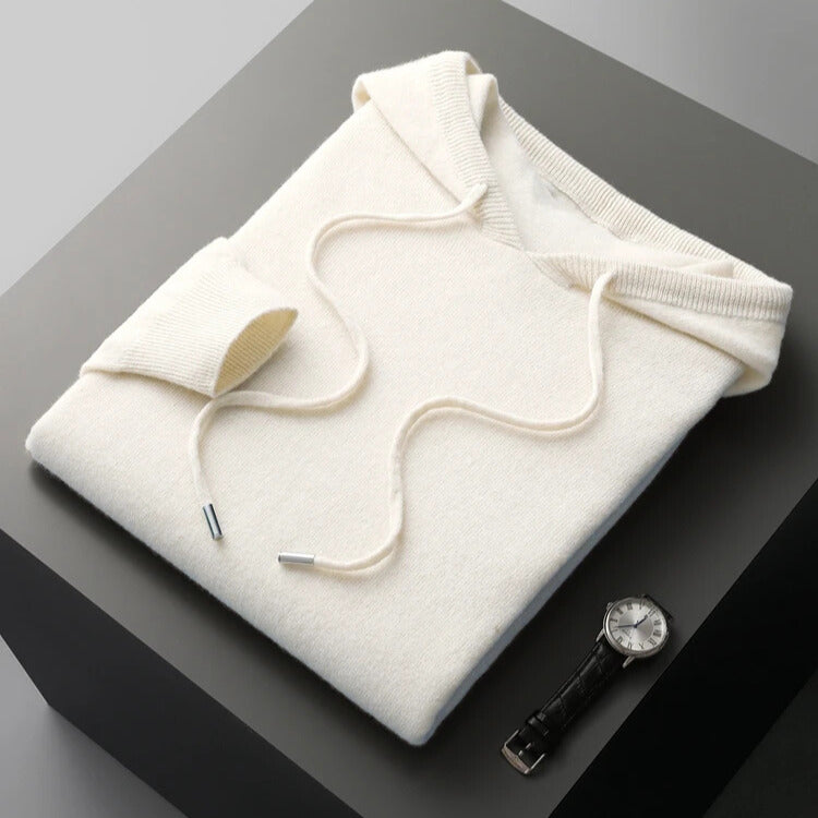 Hoodie Homme en Cachemire | Luxe Décontracté et Confort Chaud