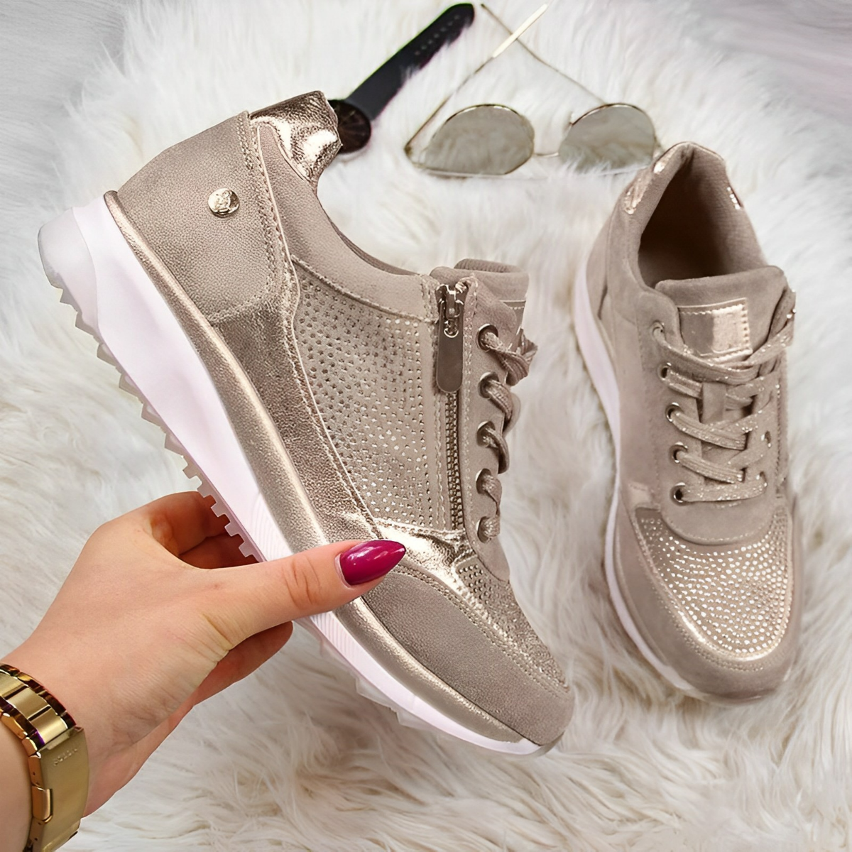 Sneakers Respirants – Confort Actif & Soutien au Quotidien