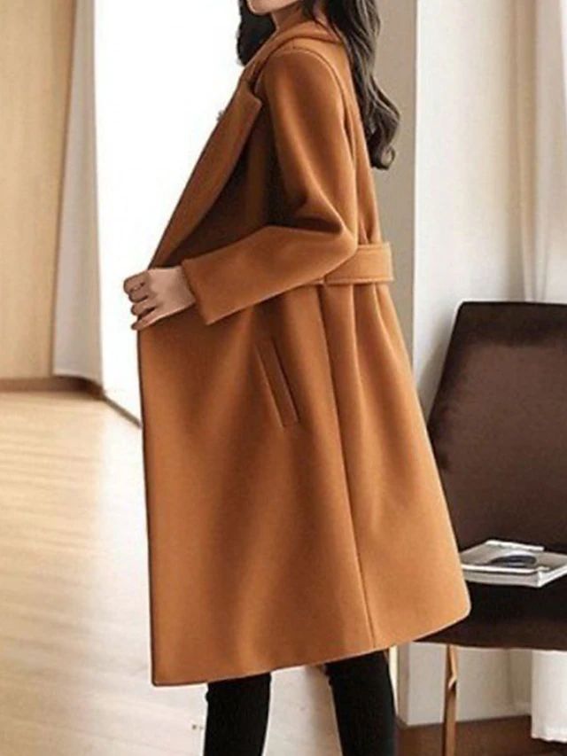 Manteau Classique en Laine Femme | Élégance et Chaleur pour l’Hiver