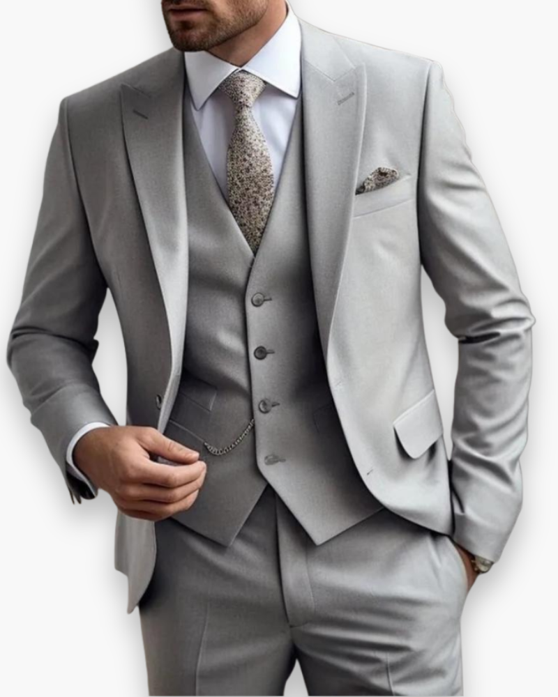 Costume Homme 3 Pièces avec Gilet | Élégance et Style Moderne