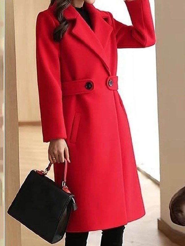 Manteau Classique en Laine Femme | Élégance et Chaleur pour l’Hiver