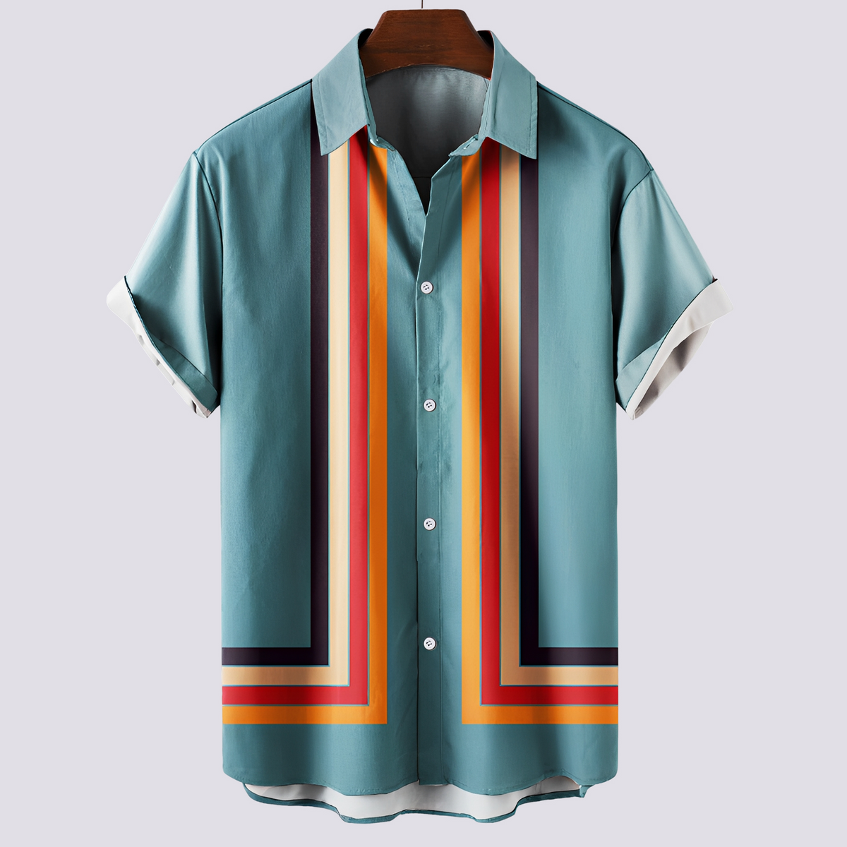Chemise Homme à Motif Classique – Élégance Moderne et Style Distinctif