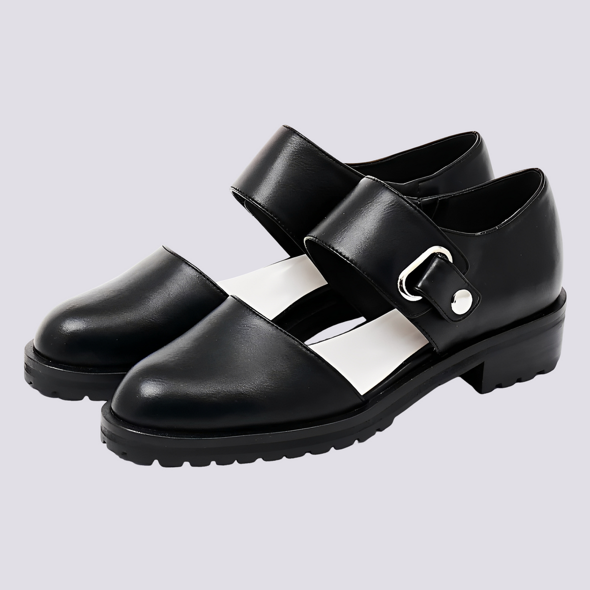 Chaussures Femme Mary Jane avec Boucle – Élégance Classique et Confort Quotidien