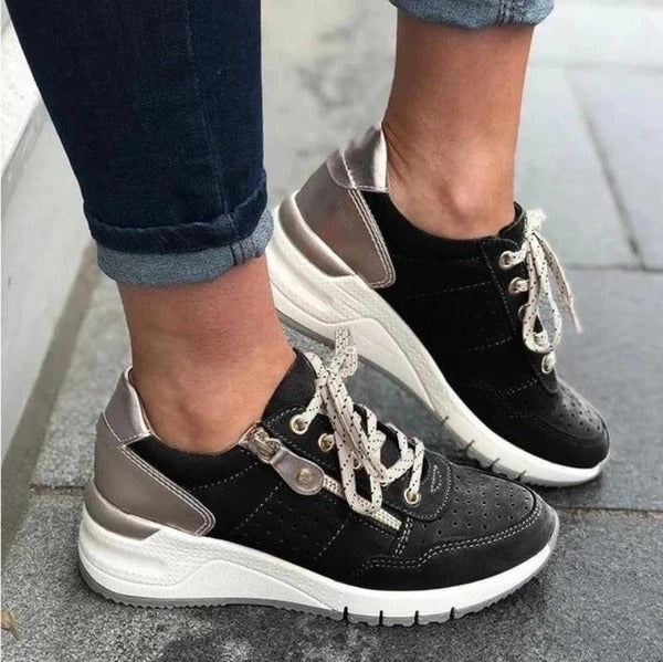 Sneakers Femme Orthopédiques Confortables avec Soutien de la Voûte et Amorti Avancé