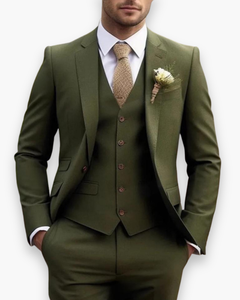 Costume Homme 3 Pièces avec Gilet | Élégance et Style Moderne