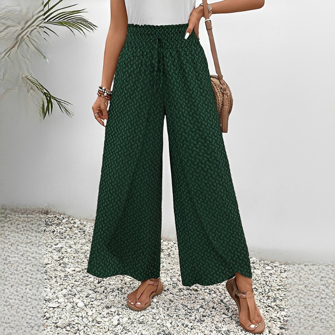 Pantalon d’Été Femme Léger avec Cordon – Confort Décontracté pour les Journées Chaudes