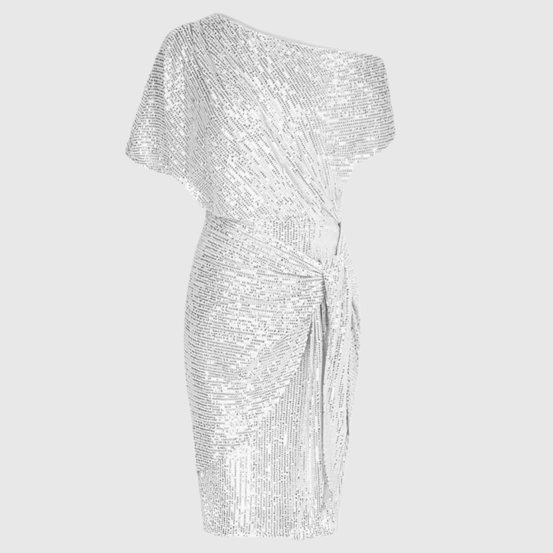 Robe Bodycon Femme à Paillettes – Glamour Élégant et Silhouette Ajustée