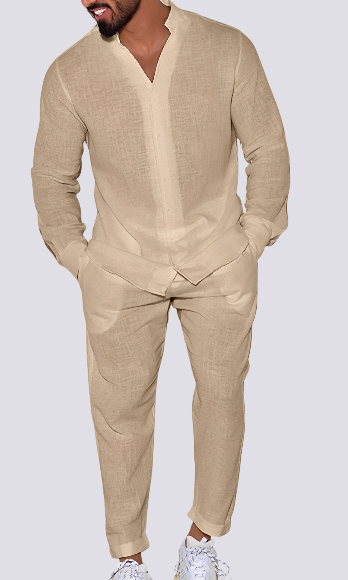Ensemble Lounge Homme Deux Pièces – Confort Moderne pour le Quotidien