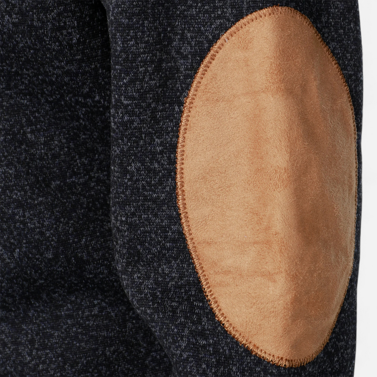 Cassian | Pull Homme Col Montant Boutonné Patchwork Style Heritage
