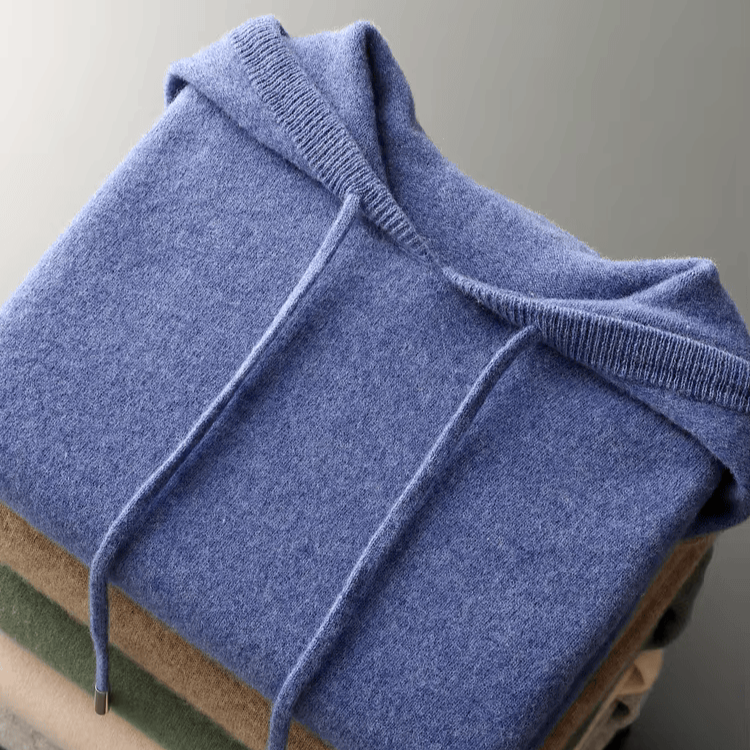 Hoodie Homme en Cachemire | Luxe Décontracté et Confort Chaud