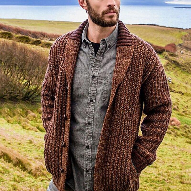 Grosse Veste Tricotée pour Homme – Confortable, Moderne & Facile à Assortir