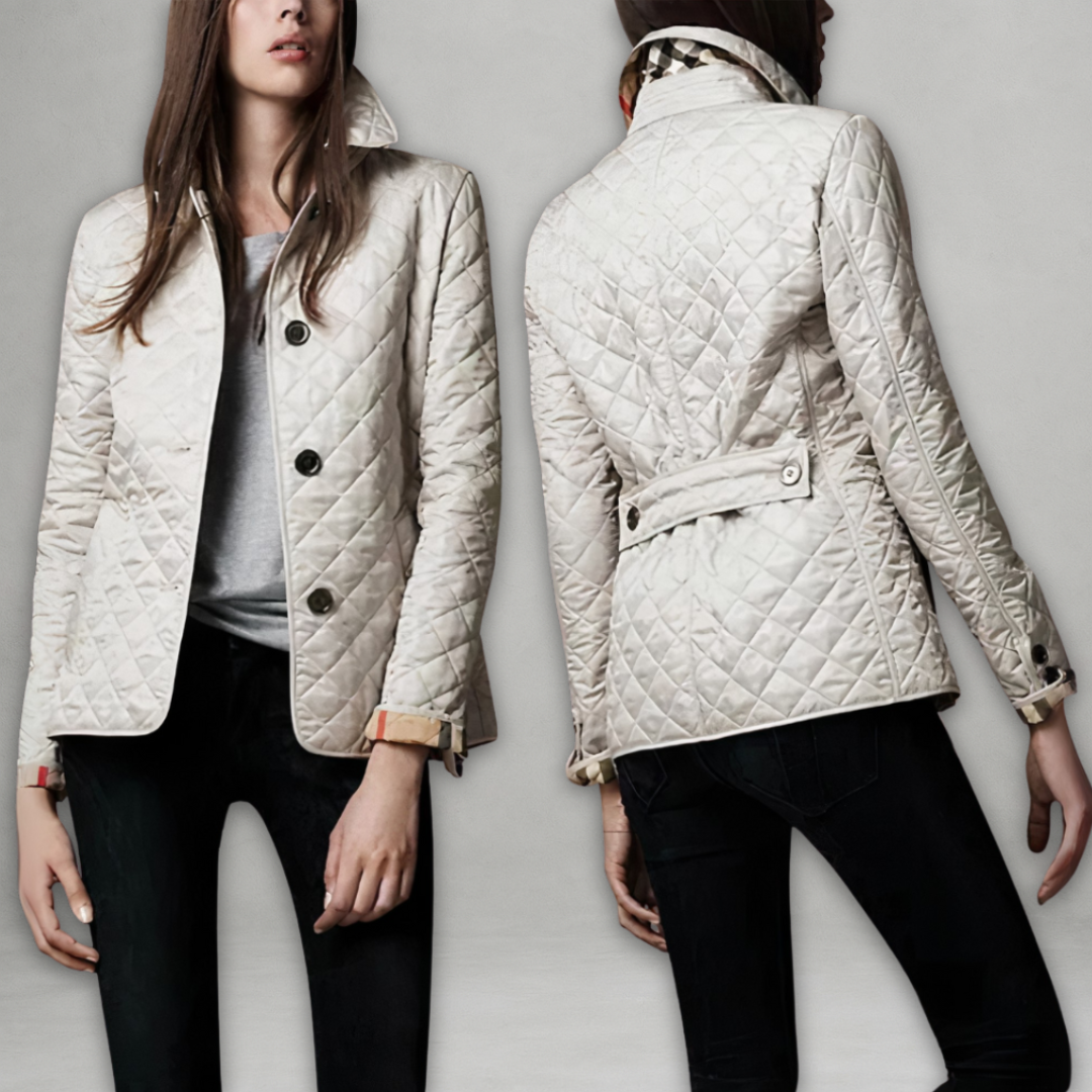 Veste Mi-Saison Femme | Élégante et Cintrée avec Ceinture à la Taille