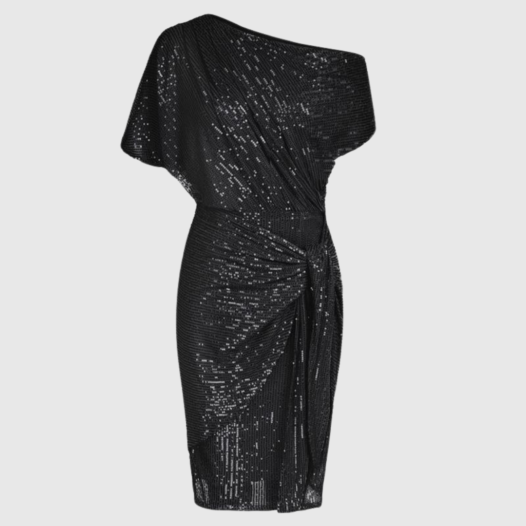 Robe Bodycon Femme à Paillettes – Glamour Élégant et Silhouette Ajustée
