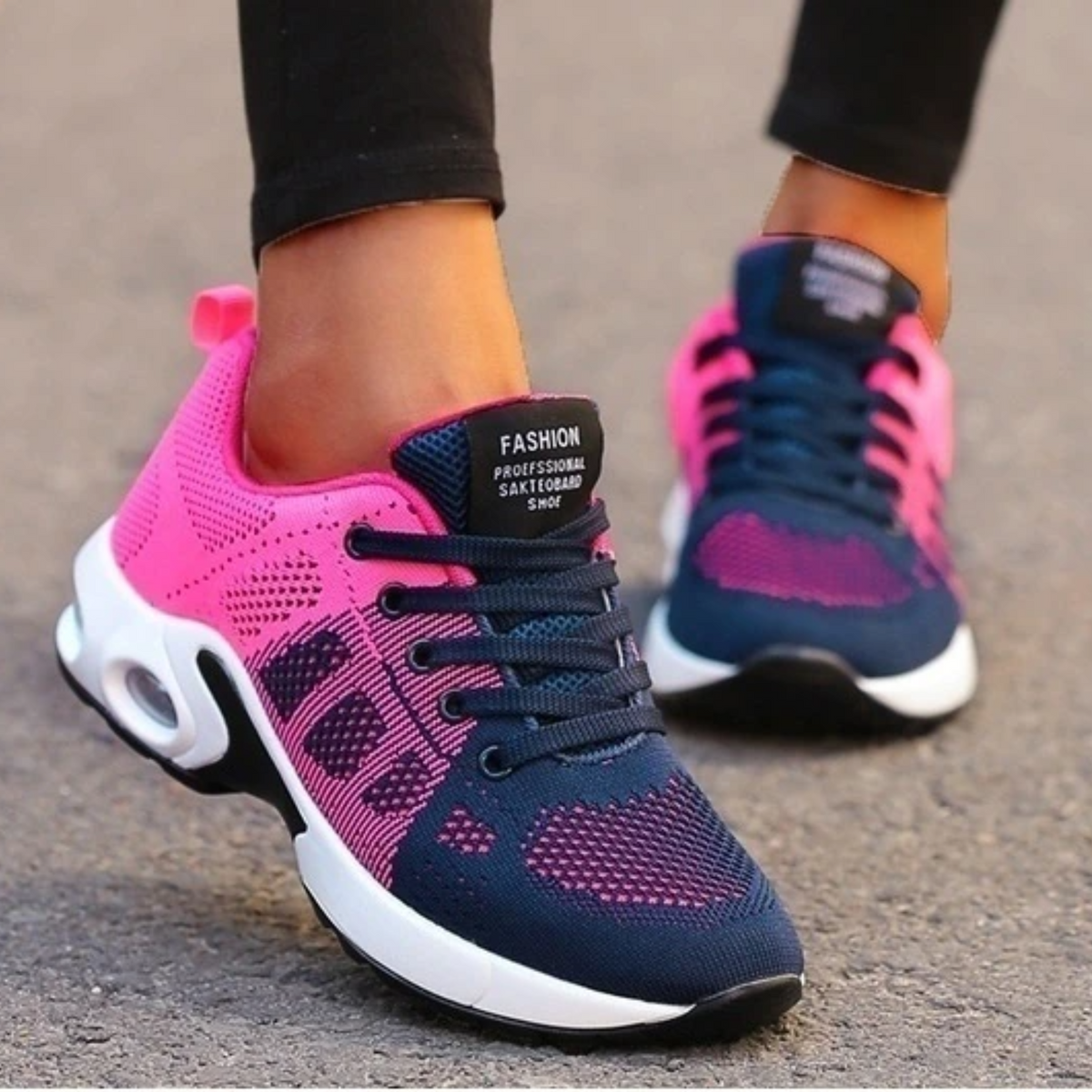 Sneakers Orthopédiques Légers pour Femme – Confort Actif & Soutien Moderne
