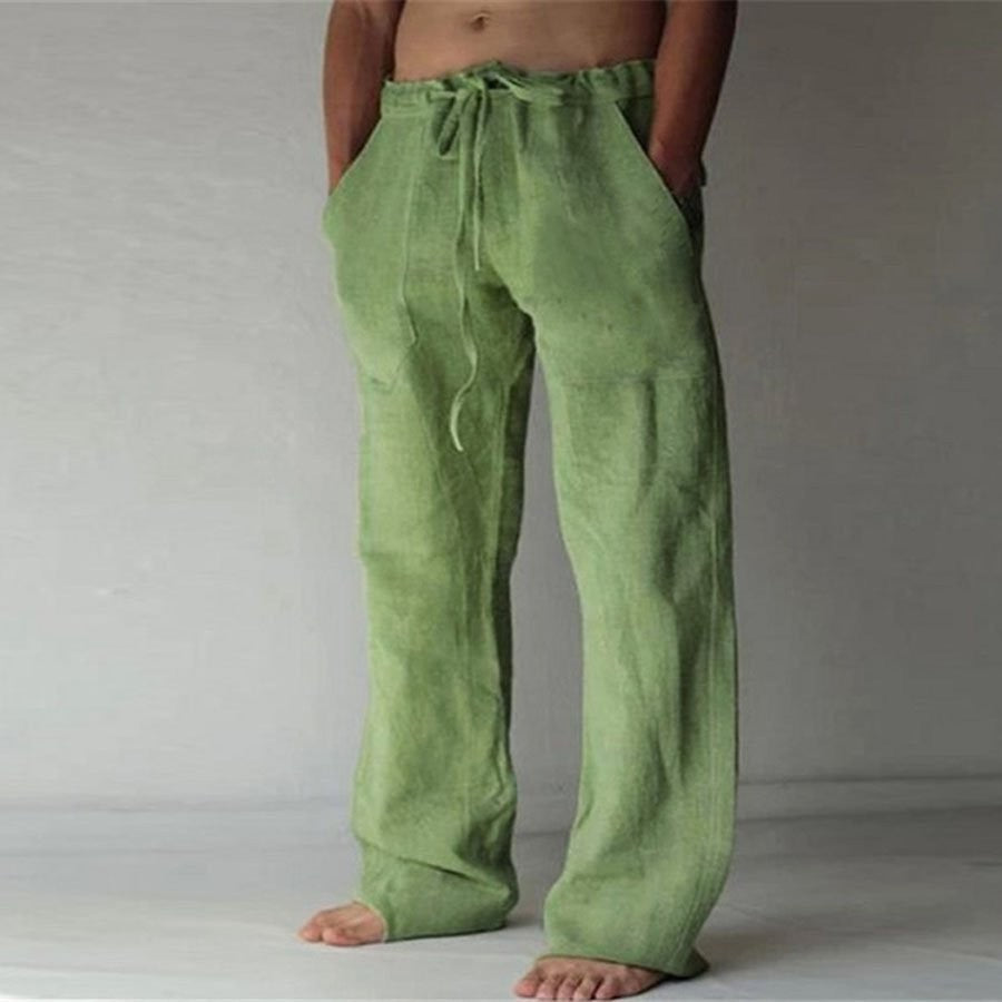 Pantalon en Lin Élégant – Confort Léger & Style Décontracté