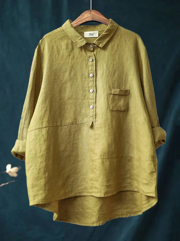 Chemise Élégante à Boutons pour Femme – Style Raffiné & Confort Quotidien