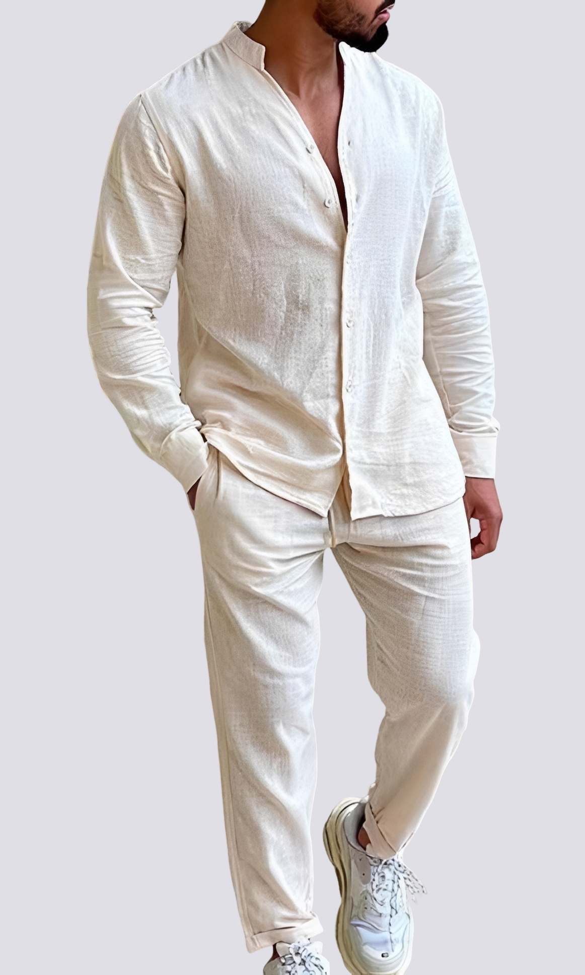 Ensemble Lounge Homme Deux Pièces – Confort Moderne pour le Quotidien