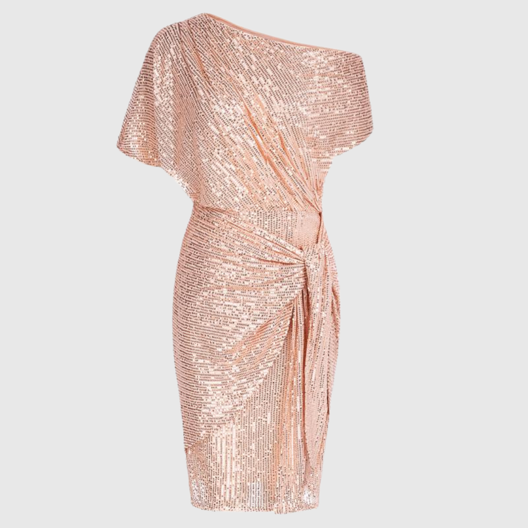 Robe Bodycon Femme à Paillettes – Glamour Élégant et Silhouette Ajustée