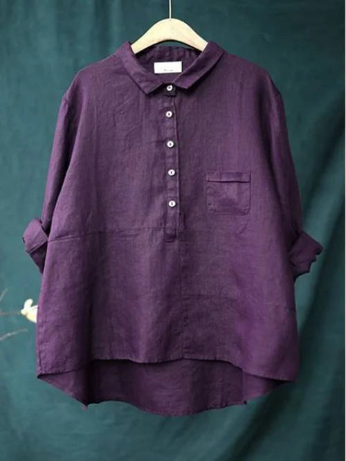 Chemise Élégante à Boutons pour Femme – Style Raffiné & Confort Quotidien