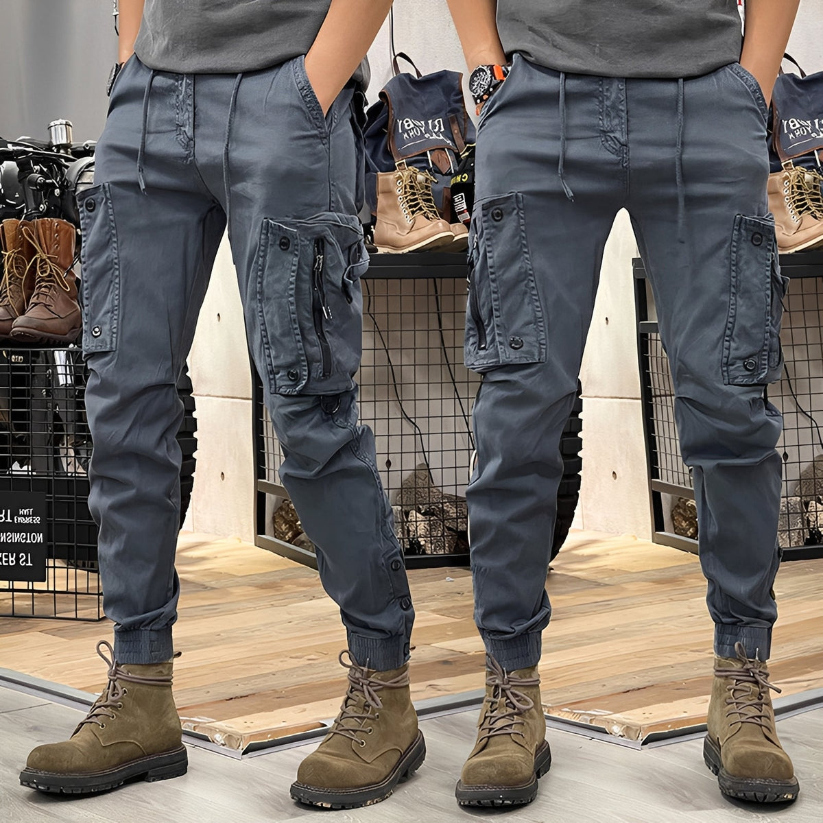 Pantalon Tactique Homme – Style Utilitaire Moderne pour le Quotidien