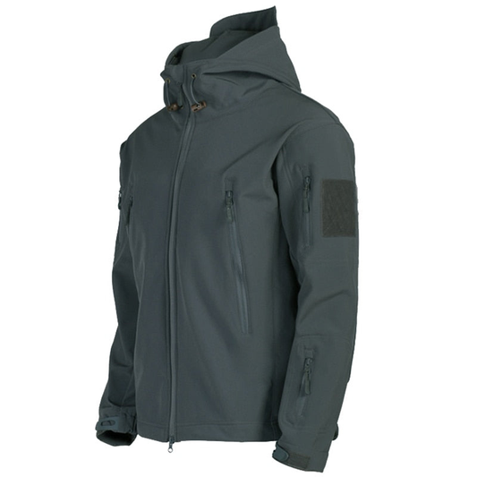 Harlan | Veste Homme Outdoor Fonctionnelle à Capuche avec Multiples Poches Zippées