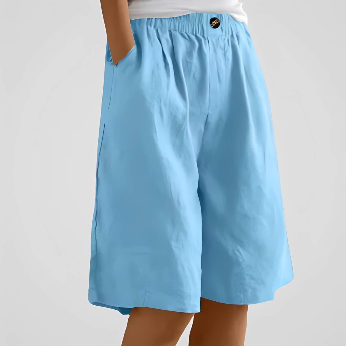 Short Femme Été Ample et Léger au Style Moderne et Confortable
