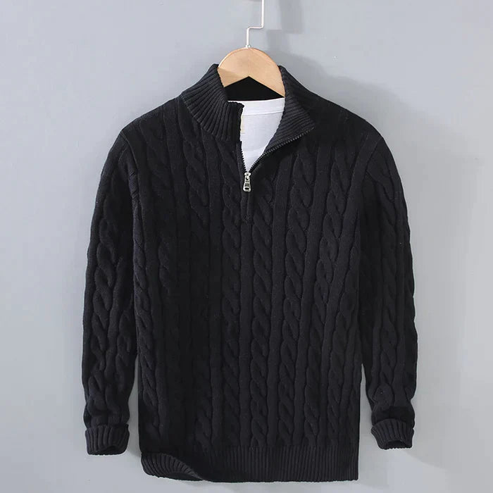 Pull en laine classique pour homme – Doux, Confortable & Intemporel