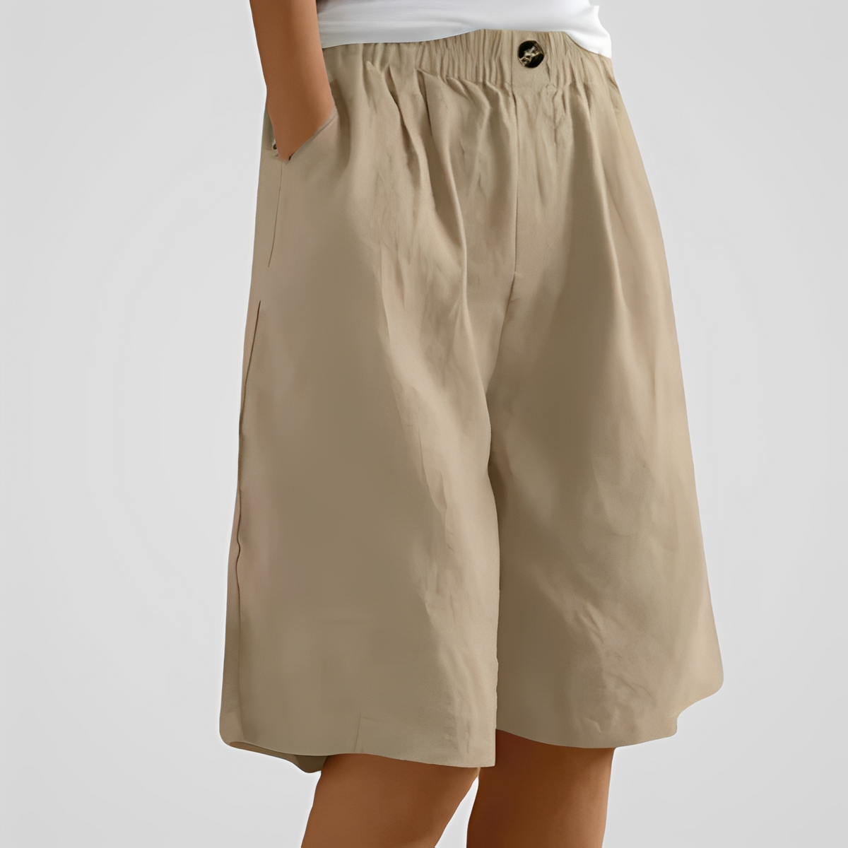 Short Femme Été Ample et Léger au Style Moderne et Confortable