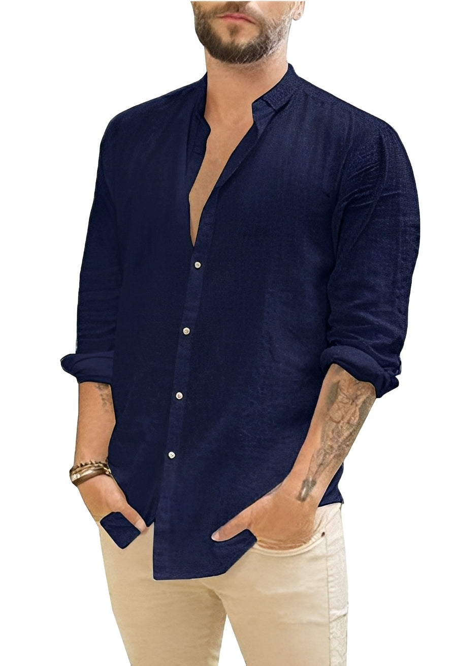 Chemise Homme Classique – Style Épuré et Confort Quotidien