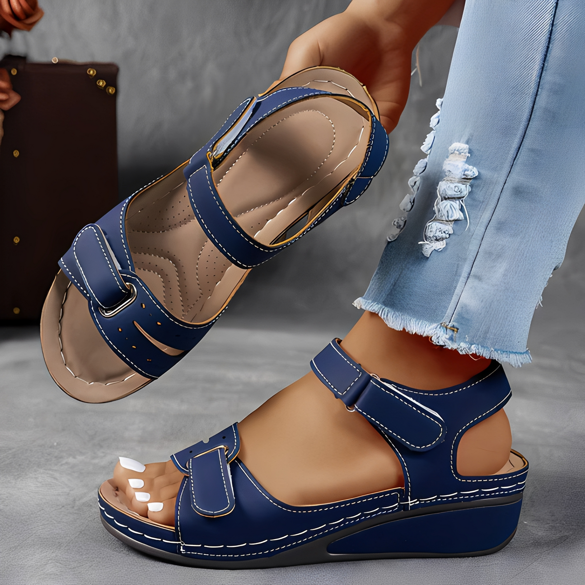Sandales Orthopédiques Femme Élégantes – Confort Optimal et Style Estival